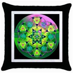 Wisdom Throw Pillow Case (Black)