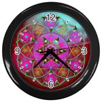 Wisdom Wall Clock (Black)