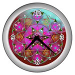 Wisdom Wall Clock (Silver)