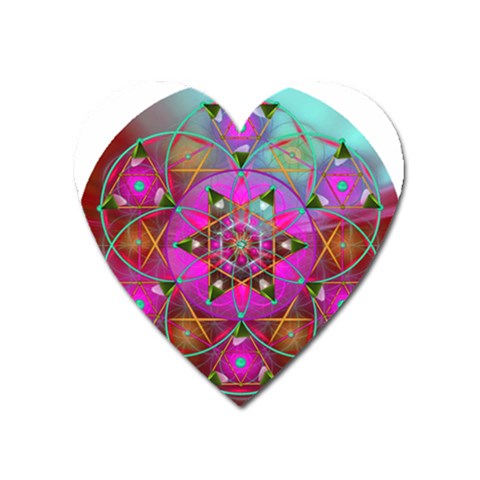 Wisdom Magnet (Heart) from ArtsNow.com Front