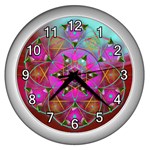 Wisdom Wall Clock (Silver)