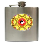 YinYang Hip Flask (6 oz)