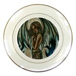  Tempest of Ice  Porcelain Plate