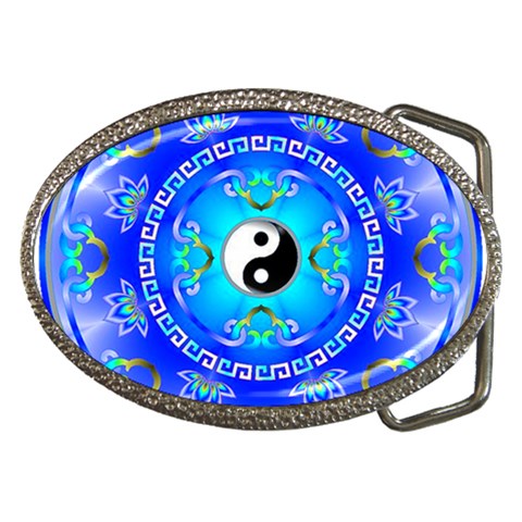 YinYang Belt Buckle from ArtsNow.com Front