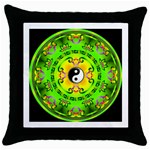 YinYang Throw Pillow Case (Black)