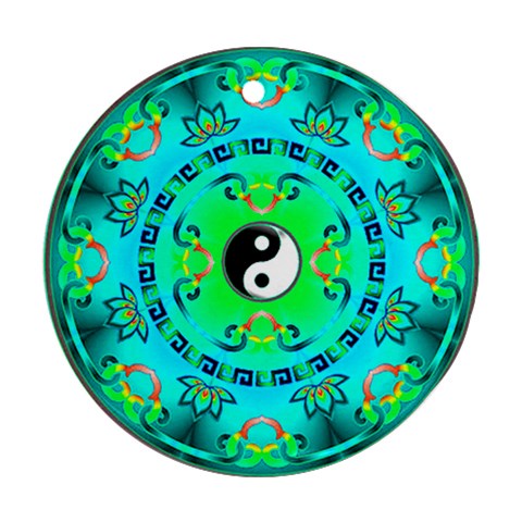 YinYang Ornament (Round) from ArtsNow.com Front