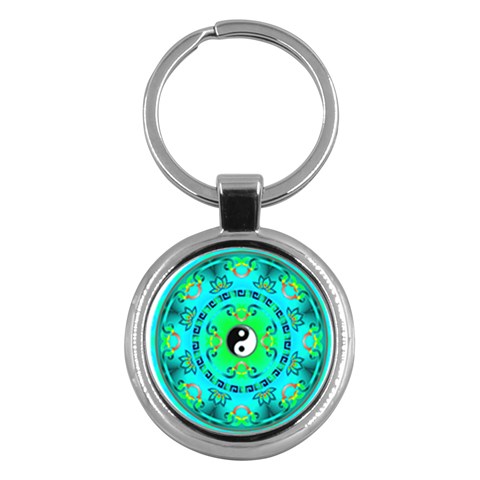 YinYang Key Chain (Round) from ArtsNow.com Front