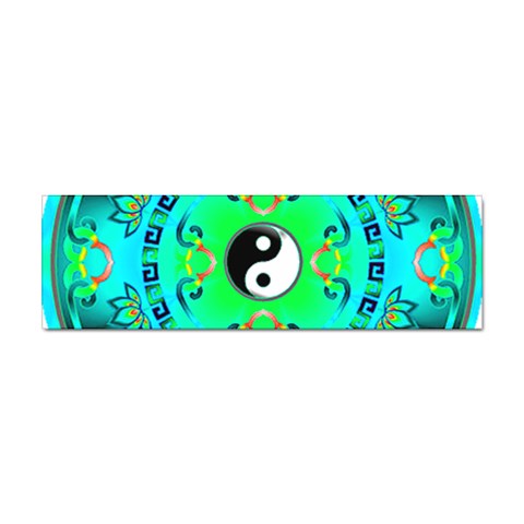 YinYang Sticker Bumper (10 pack) from ArtsNow.com Front