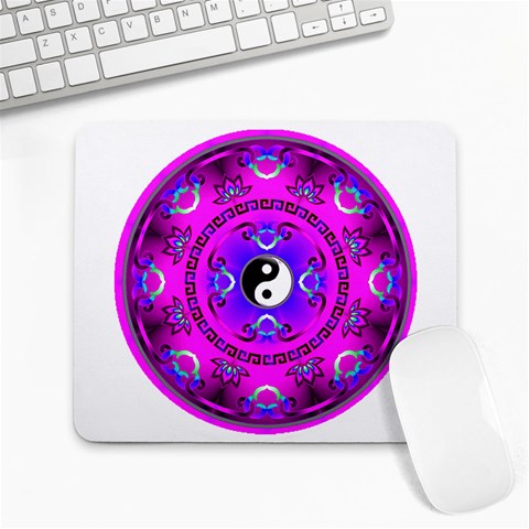 YinYang Large Mousepad from ArtsNow.com Front