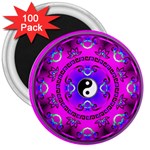 YinYang 3  Magnet (100 pack)