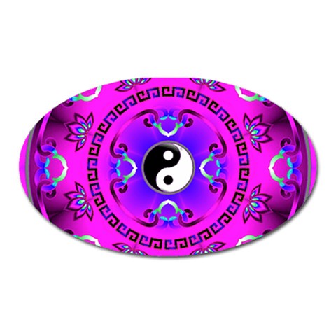 YinYang Magnet (Oval) from ArtsNow.com Front