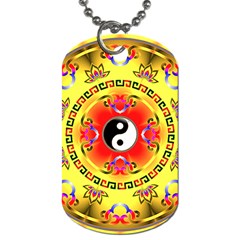 YinYang Dog Tag (Two Sides) from ArtsNow.com Back