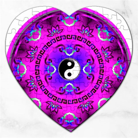 YinYang Jigsaw Puzzle (Heart) from ArtsNow.com Front