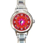 YinYang Round Italian Charm Watch