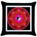 YinYang Throw Pillow Case (Black)