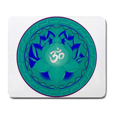 OM Lotus Large Mousepad from ArtsNow.com Front