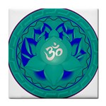 OM Lotus Tile Coaster