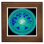 OM Lotus Framed Tile