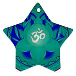 OM Lotus Ornament (Star)