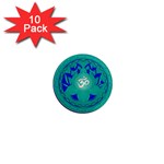 OM Lotus 1  Mini Magnet (10 pack) 