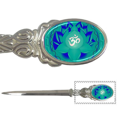 OM Lotus Letter Opener from ArtsNow.com Front