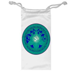 OM Lotus Jewelry Bag from ArtsNow.com Front