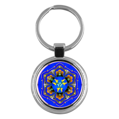 OMPH Key Chain (Round) from ArtsNow.com Front