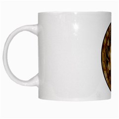 OM Lotus White Mug from ArtsNow.com Left