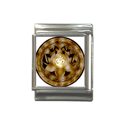 OM Lotus Italian Charm (13mm) from ArtsNow.com Front