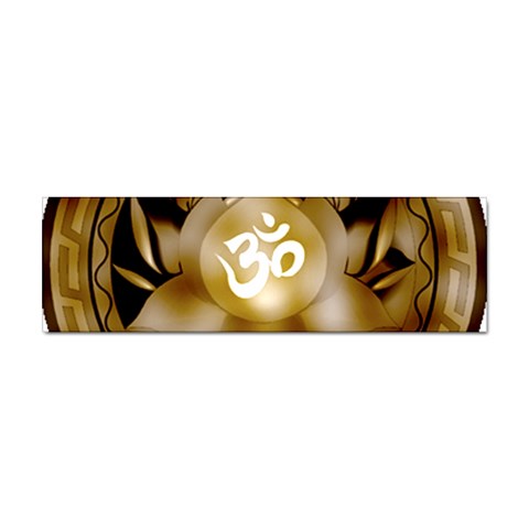 OM Lotus Sticker Bumper (10 pack) from ArtsNow.com Front