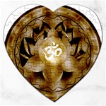 OM Lotus Jigsaw Puzzle (Heart)