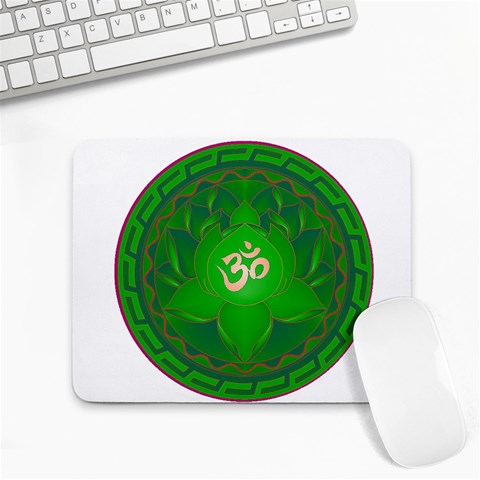 OM Lotus Small Mousepad from ArtsNow.com Front