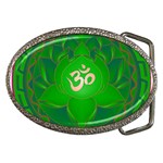 OM Lotus Belt Buckle