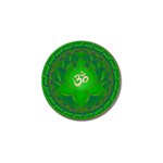 OM Lotus Golf Ball Marker