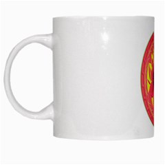 OM Lotus White Mug from ArtsNow.com Left