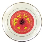 OM Lotus Porcelain Plate