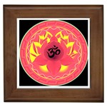 OM Lotus Framed Tile