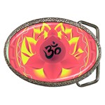 OM Lotus Belt Buckle