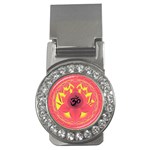 OM Lotus Money Clip (CZ)