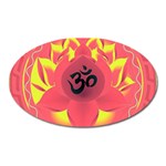 OM Lotus Magnet (Oval)