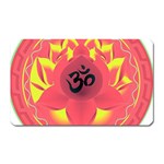 OM Lotus Magnet (Rectangular)