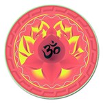 OM Lotus Magnet 5  (Round)