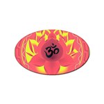 OM Lotus Sticker Oval (10 pack)