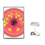 OM Lotus Flip Top Lighter