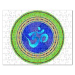 OM mandala Jigsaw Puzzle (Rectangular)