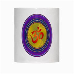 OM mandala White Mug from ArtsNow.com Center