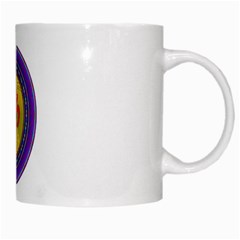 OM mandala White Mug from ArtsNow.com Right