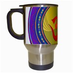 OM mandala Travel Mug (White)