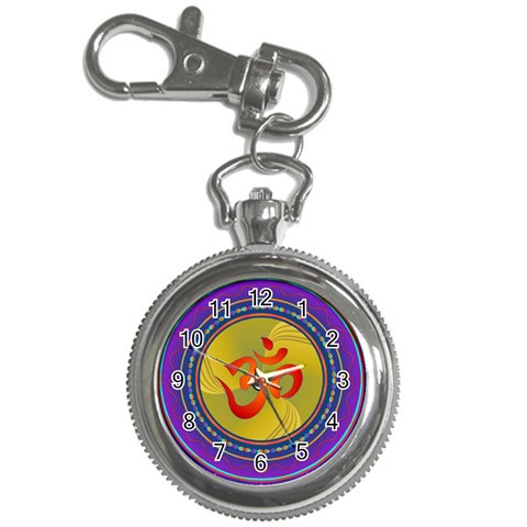 OM mandala Key Chain Watch from ArtsNow.com Front