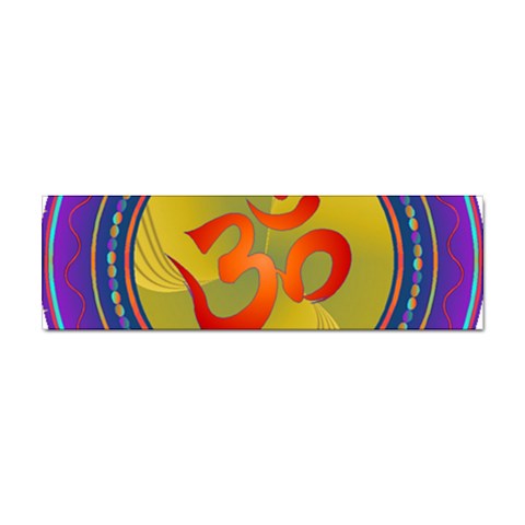 OM mandala Sticker Bumper (100 pack) from ArtsNow.com Front